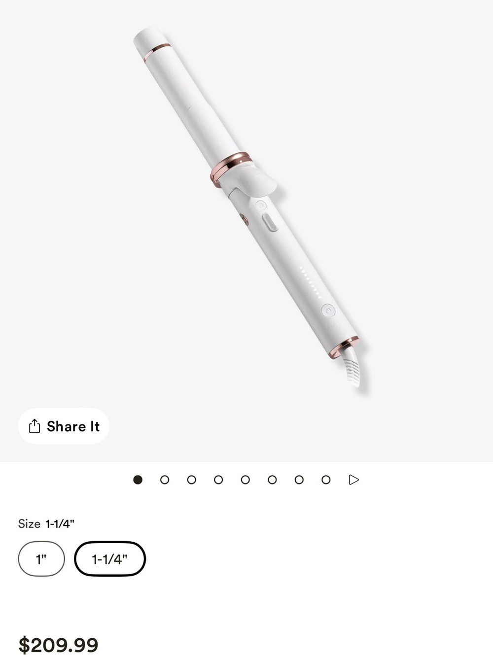 T3 Automatic 1 1/4 inch Curling Wand